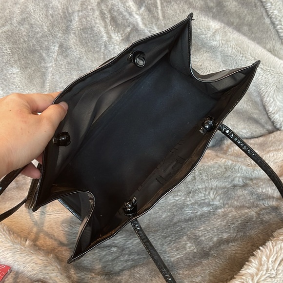 ❤️SOLD❤️ Authentic Vintage Fendi FF Zucca Black Mesh Shopper Tote Shoulder Bag - Picture 9 of 16